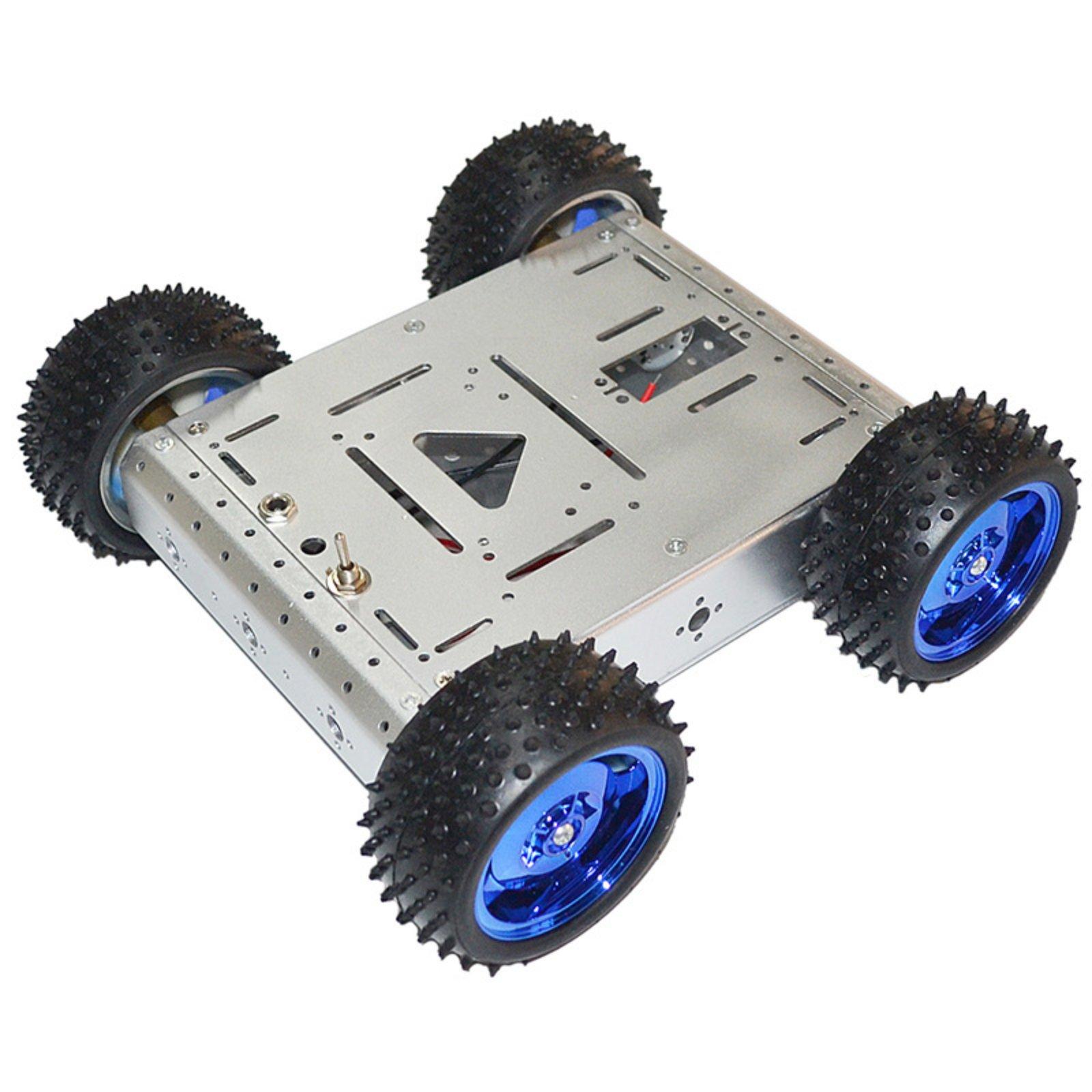 Robot Chassis - 4WD Smart Car Chassis Stable 4WD