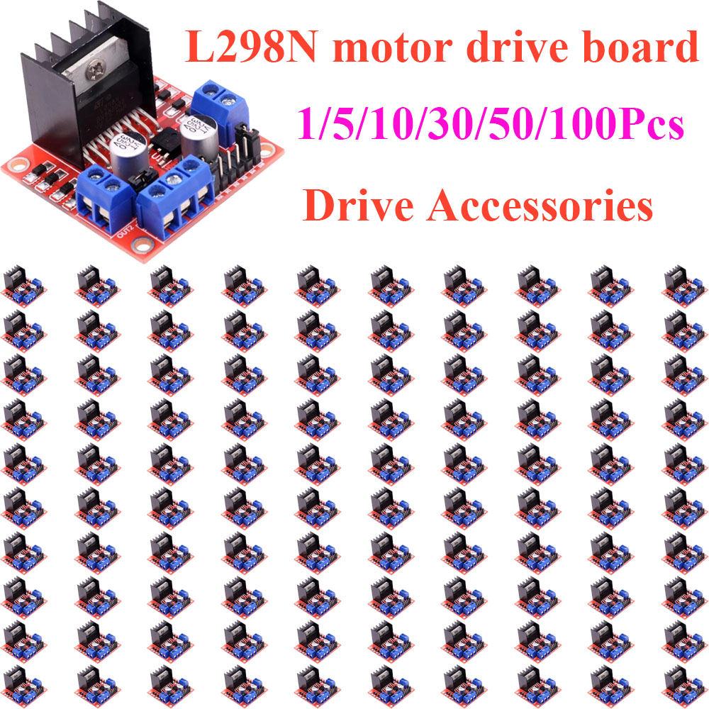 Motor Driver L298N - 1~100Pcs L298N DC Stepper Motor Driver