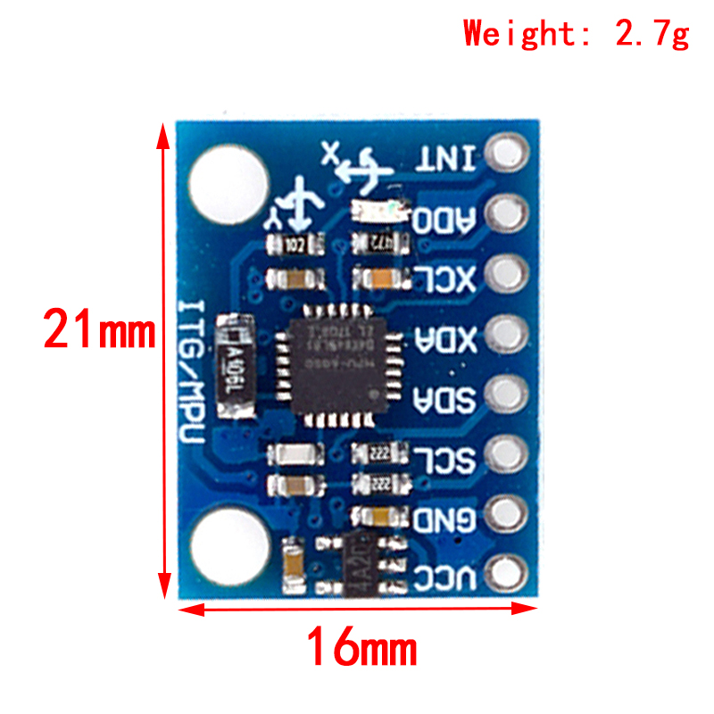 1Set IIC I2C GY-521 MPU-6050 M - Accelerometer Mpu6050 评论和价格