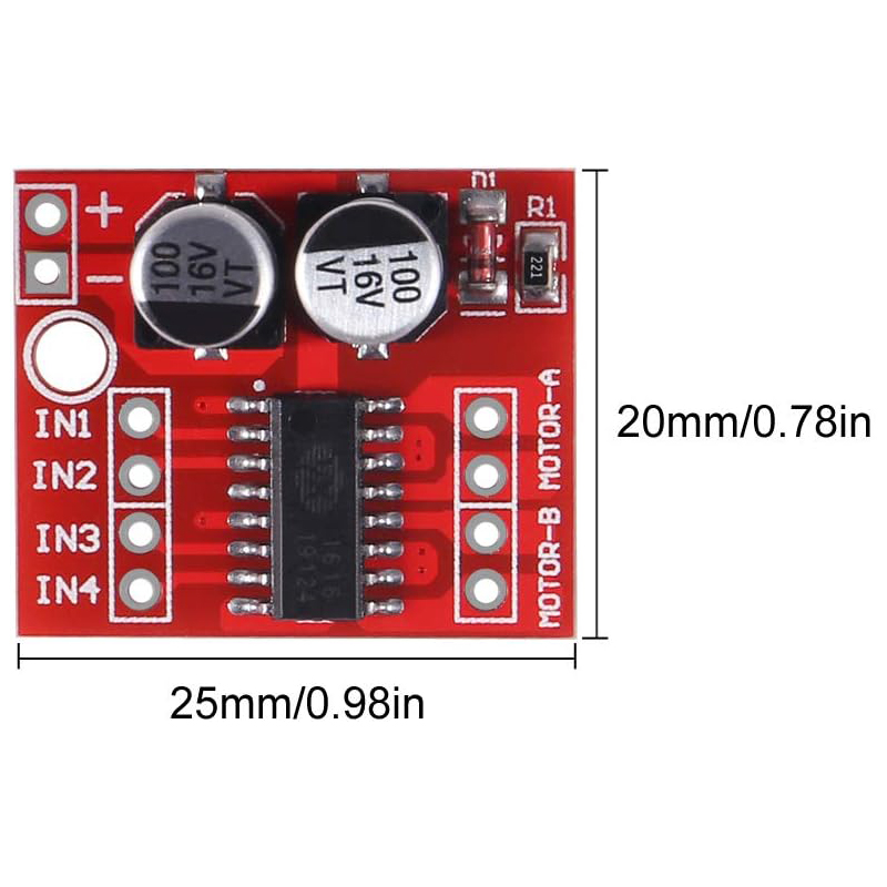 4/10pcs MX1508 DC Motor Driver - Motor Driver L298N 评论和价格