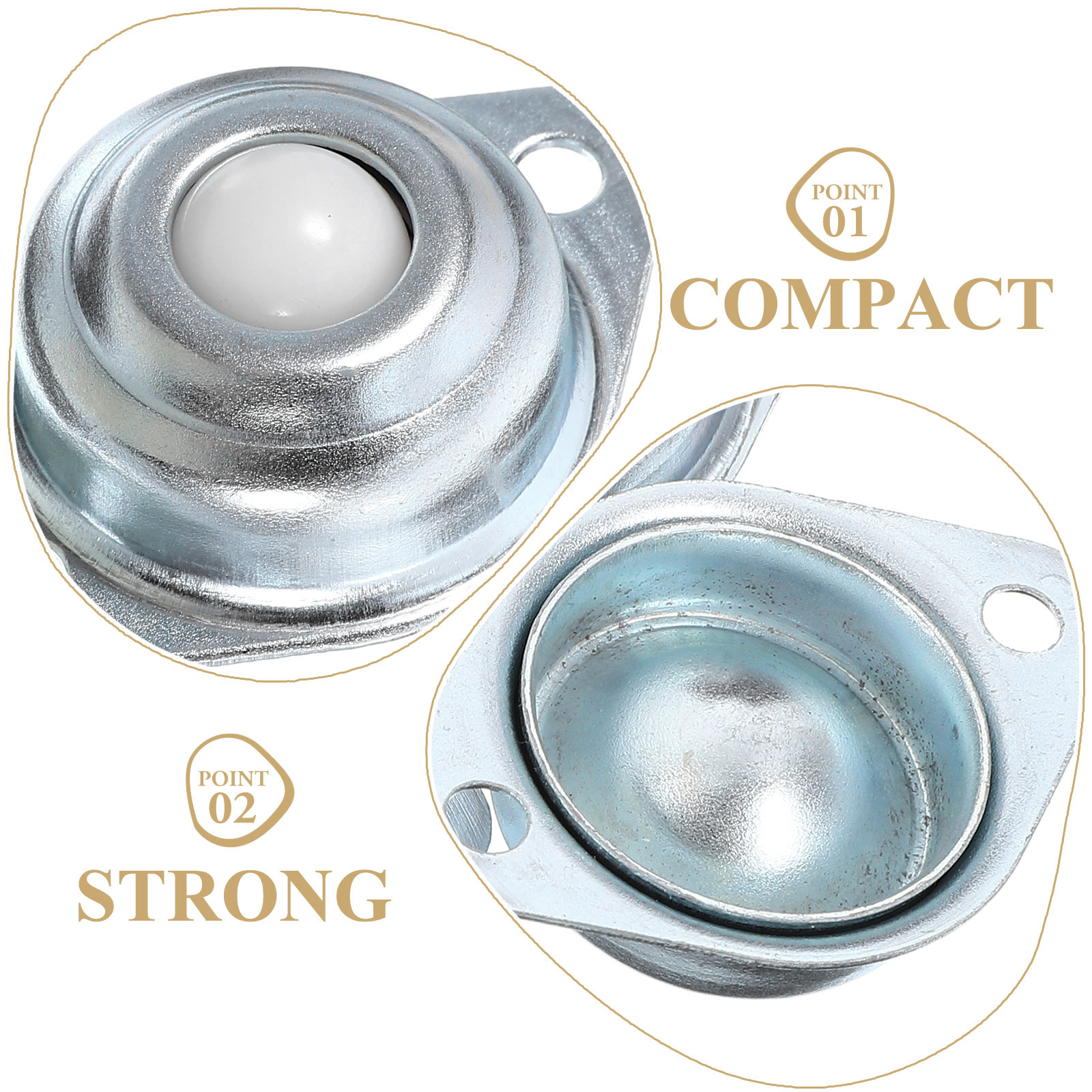 12Pcs Universal Ball Casters N - Caster Wheel 评论和价格
