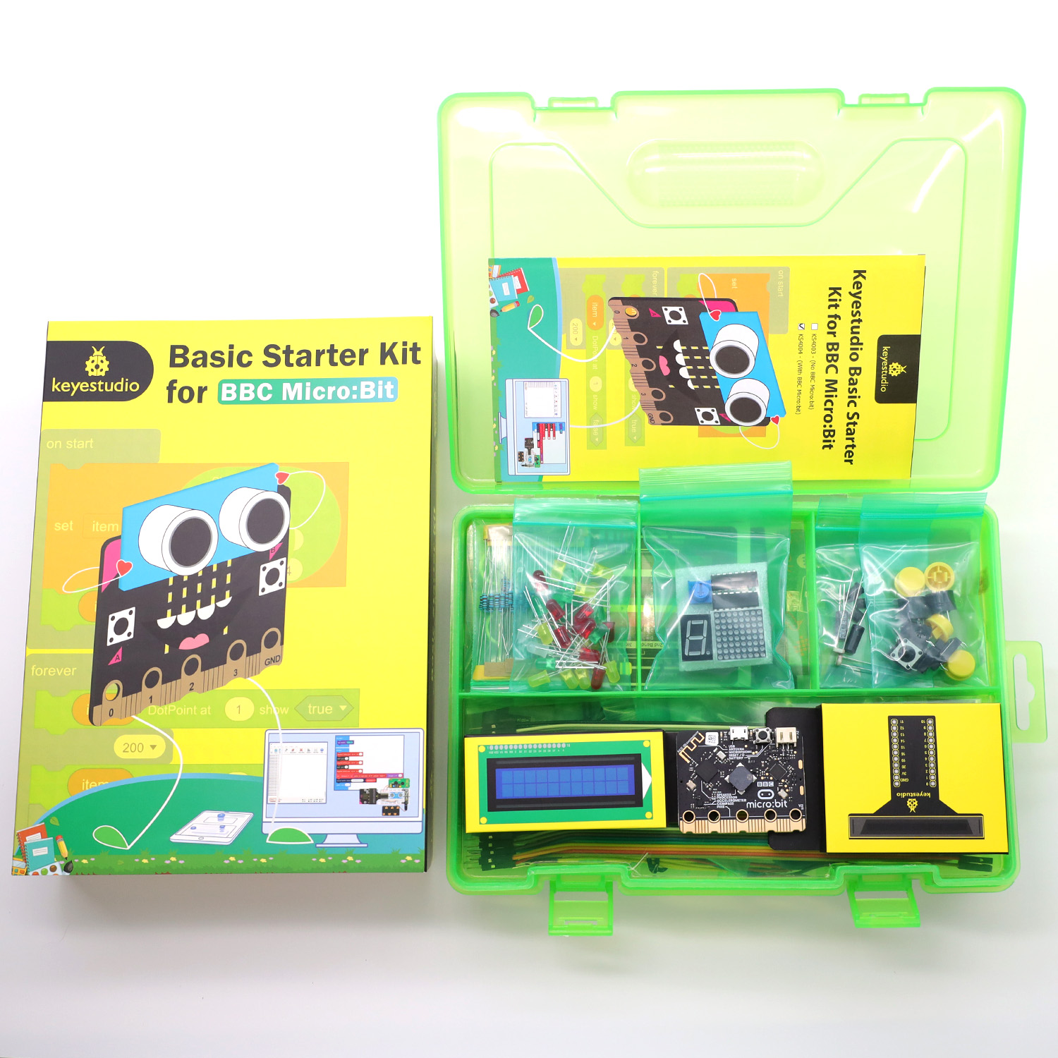 KEYESTUDIO Micro:bit V2 Basic  - Microbit Robot 评论和价格