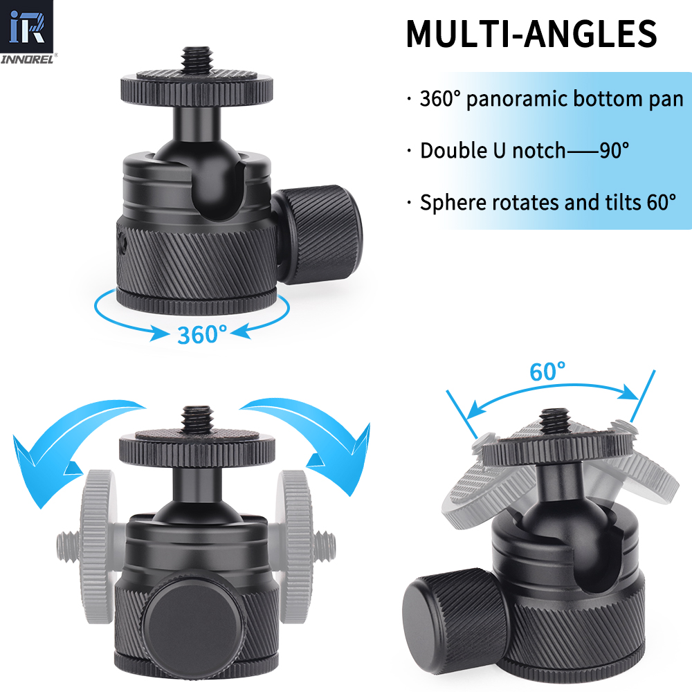 Mini Ball Head-INNOREL C19 CNC - Pan Tilt Bracket 评论和价格