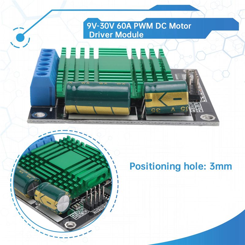 PHILE-9V-30V 60A PWM DC Motor  - Motor Driver Module 评论和价格