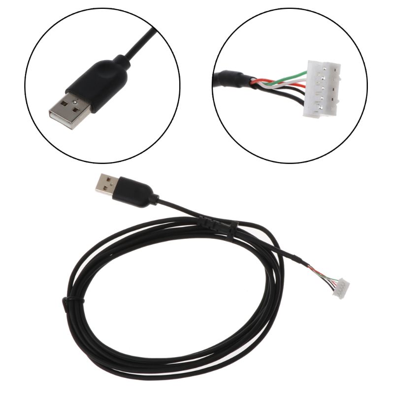 USB Mouse Cable Cord PVC Mice  - Line Follower Robot 评论和价格