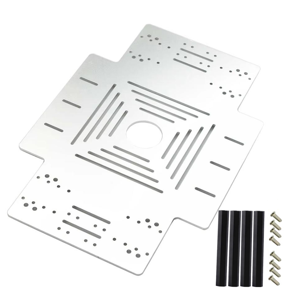 Big Metal Plate Aluminum Alloy - Arduino Robot 评论和价格