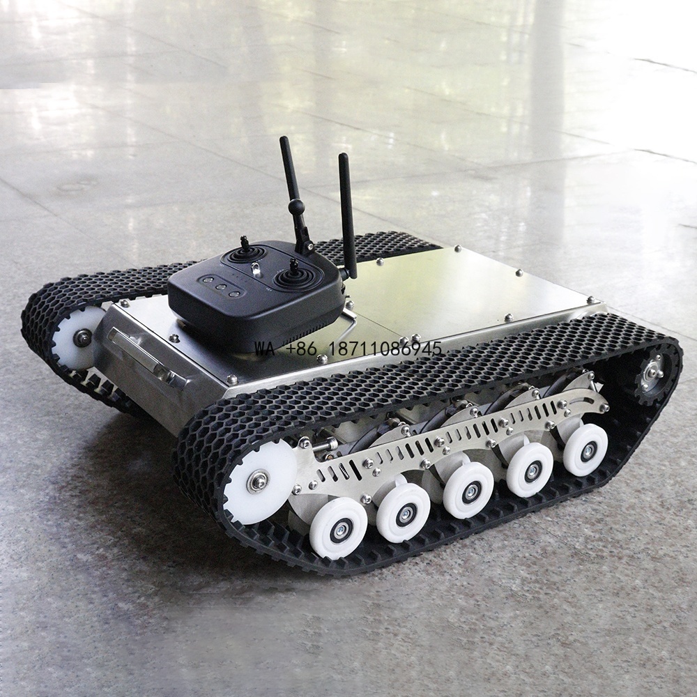 Rubber Track Robot Chassis Pla - Robot Chassis 评论和价格