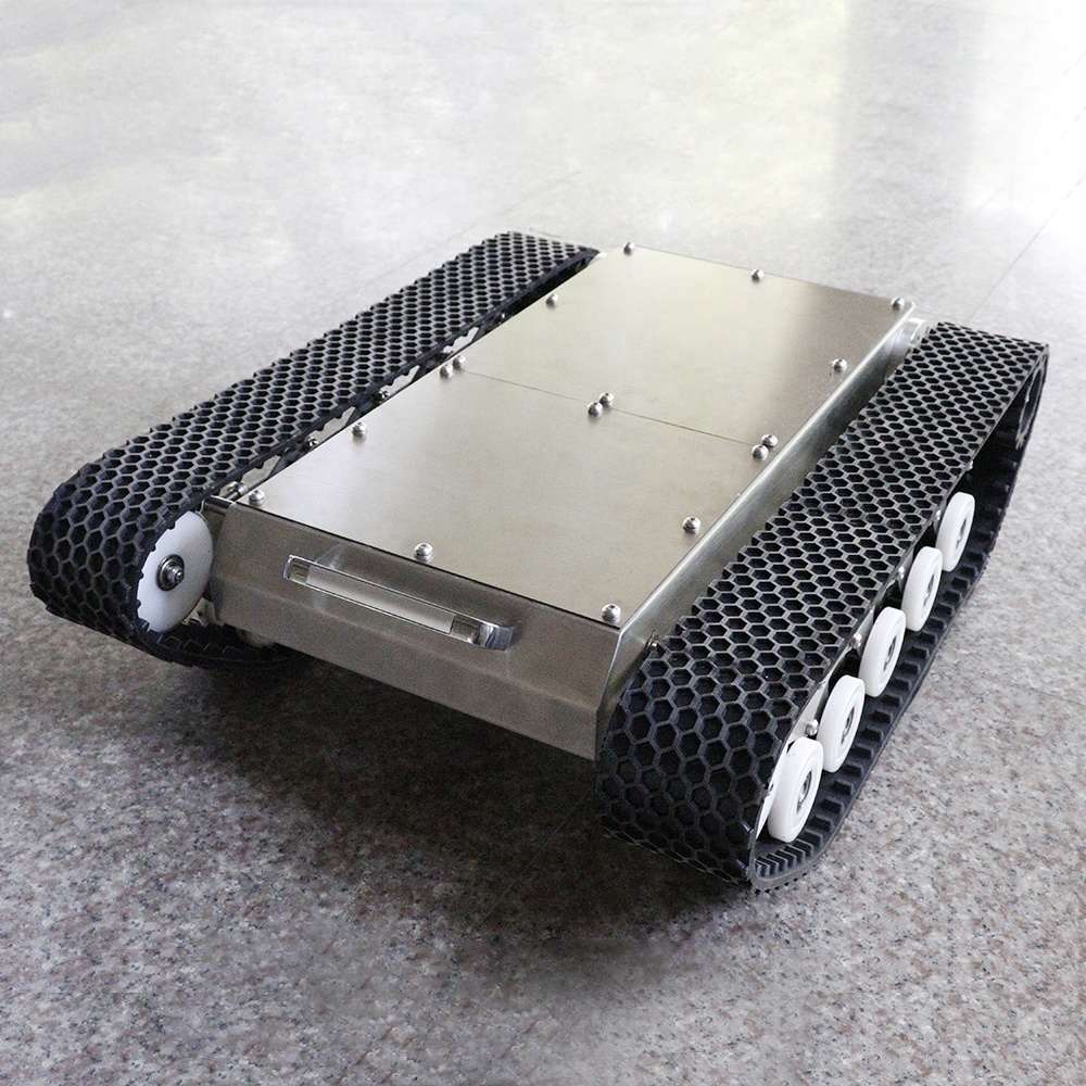 Rubber Track Robot Chassis Pla - Robot Chassis 评论和价格