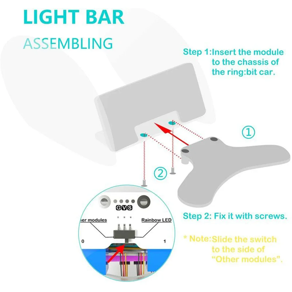 Ring:bit Car Accessories Kit S - Microbit Robot 评论和价格