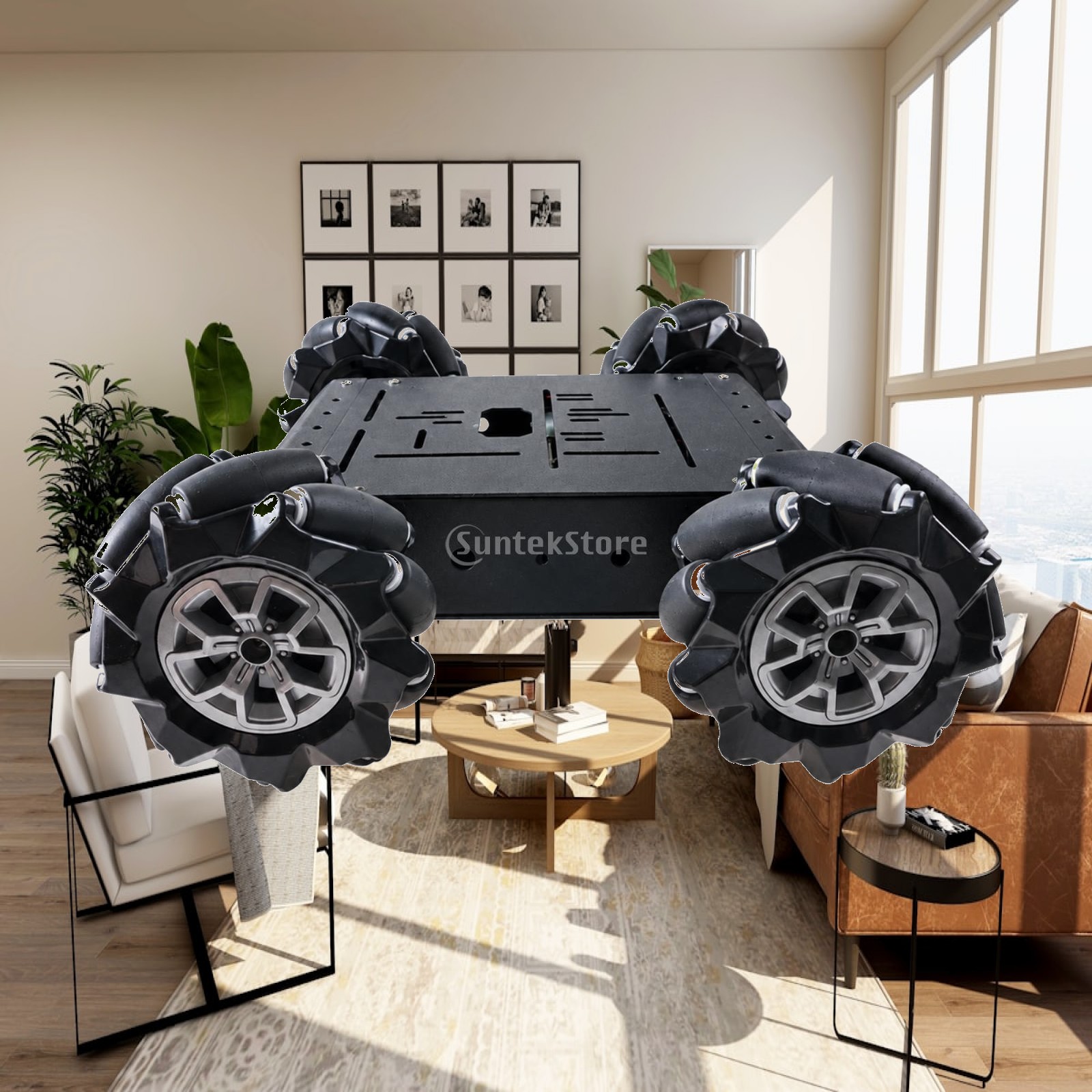Multidirectional RC Car Chassi - Robot Chassis 评论和价格