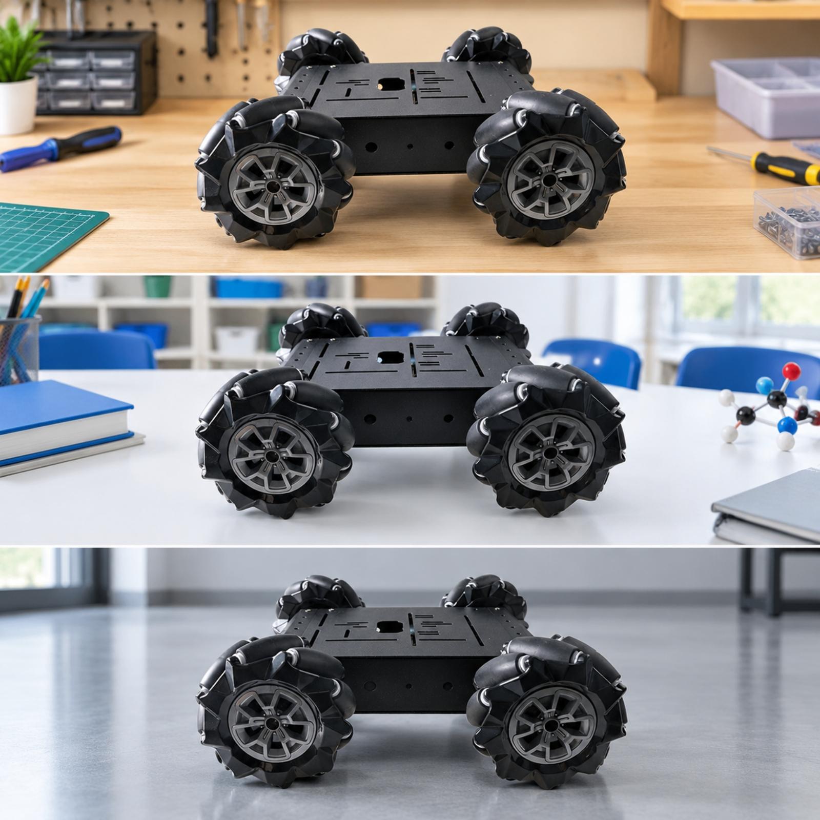 Multidirectional RC Car Chassi - Robot Chassis 评论和价格