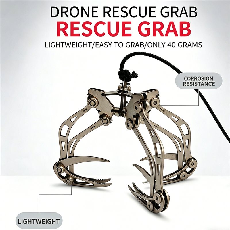 B63B-Drone Accessories Light W - Robot Gripper Claw 评论和价格