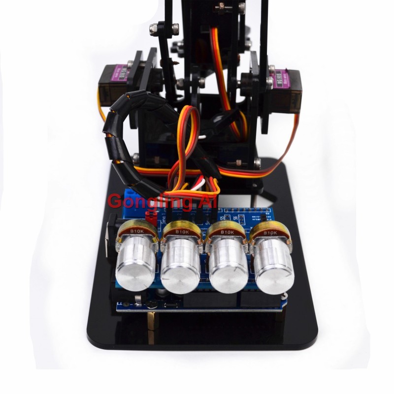 STEM 4 DOF Robot Arm Servo SG9 - Robot Arm Kit 评论和价格