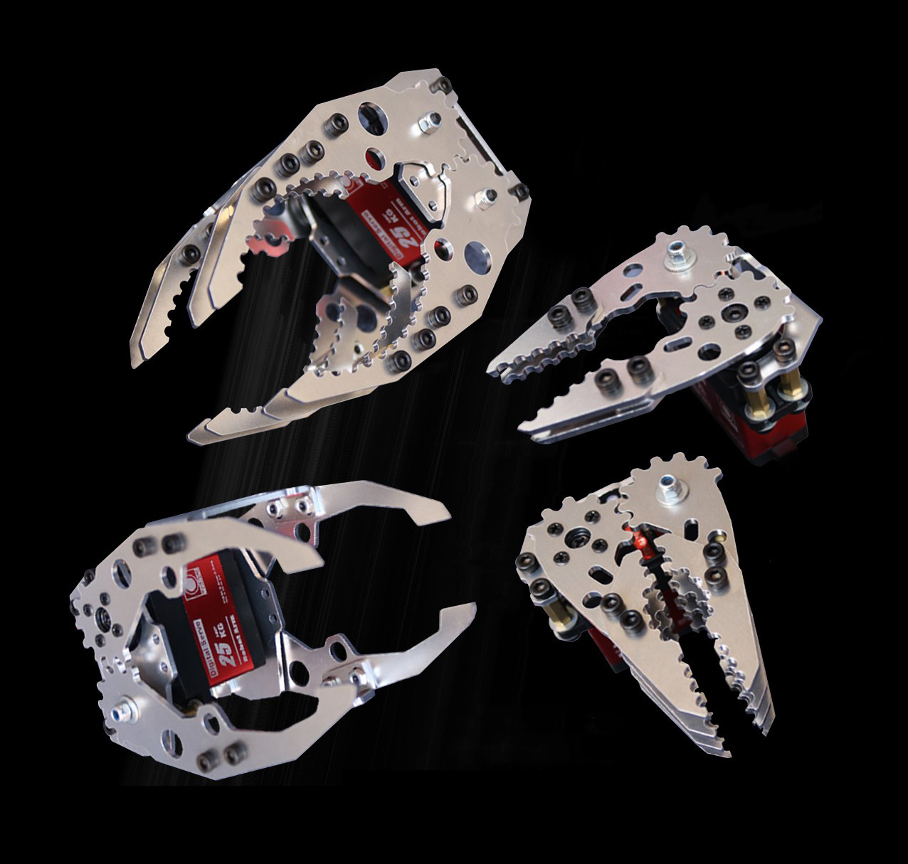 Metal Mechanical Gripper Hand  - Robot Arm Kit 评论和价格
