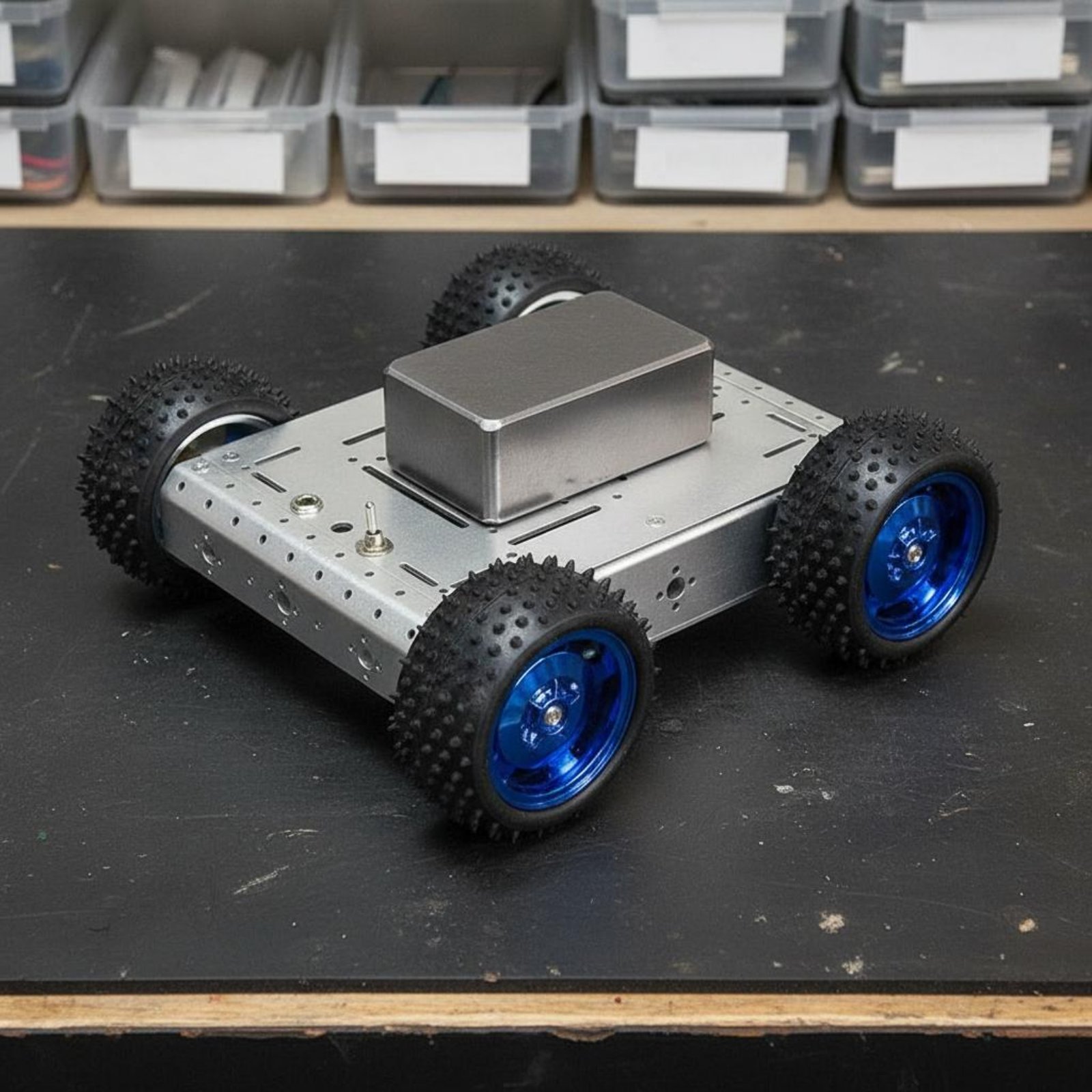 4WD Smart Car Chassis 1.5KG Lo - Robot Chassis 评论和价格