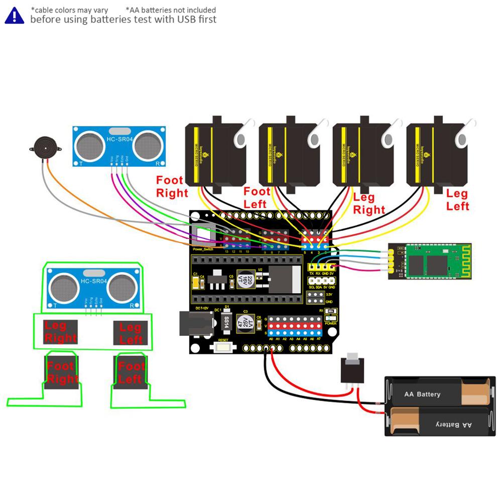Keyestudio DIY Electronic Comp - Microbit Robot 评论和价格