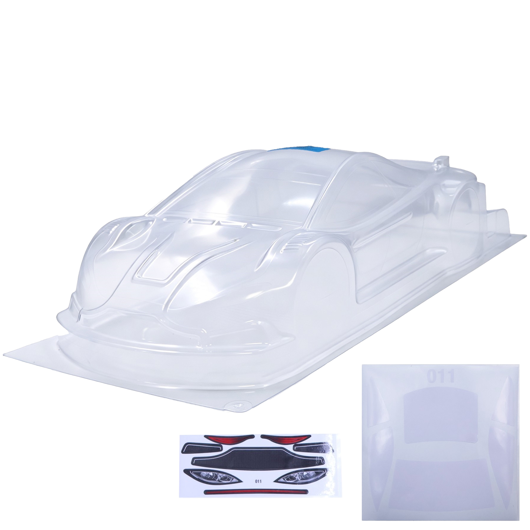 1/10 RC Unpainted On Road Clea - Robot Chassis 评论和价格