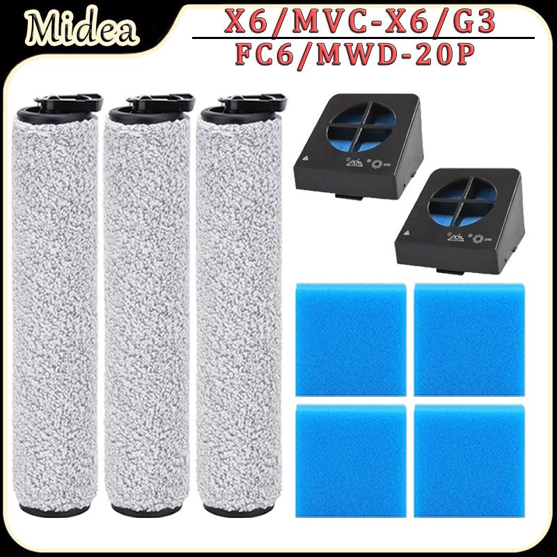 For Midea X6/MVC-X6/G3/FC6/MWD - Robot Vacuum 评论和价格