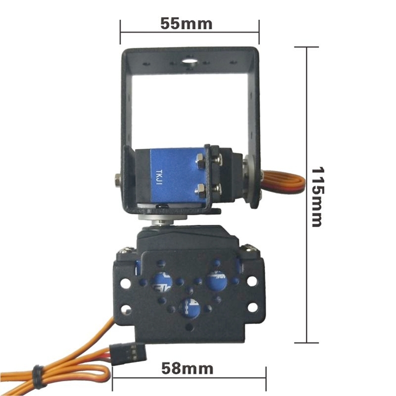 2 DOF Robotic Pan And Tilt Ser - Servo Bracket 评论和价格