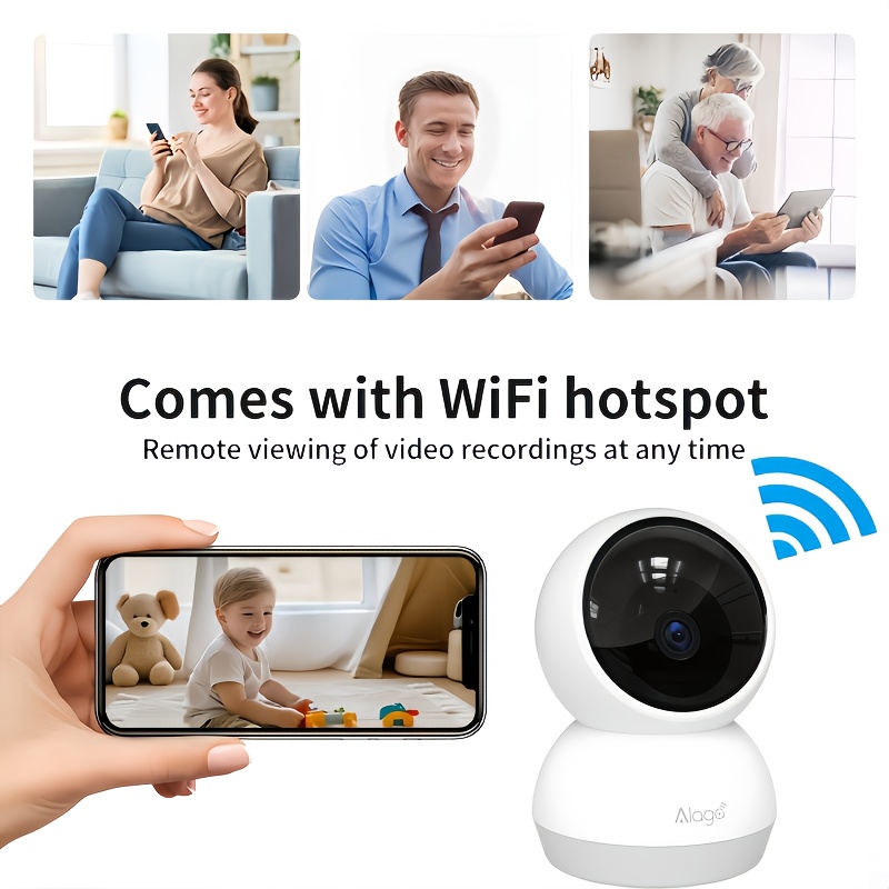 3K Pet Dog Camera with Phone A - Pan Tilt Bracket 评论和价格